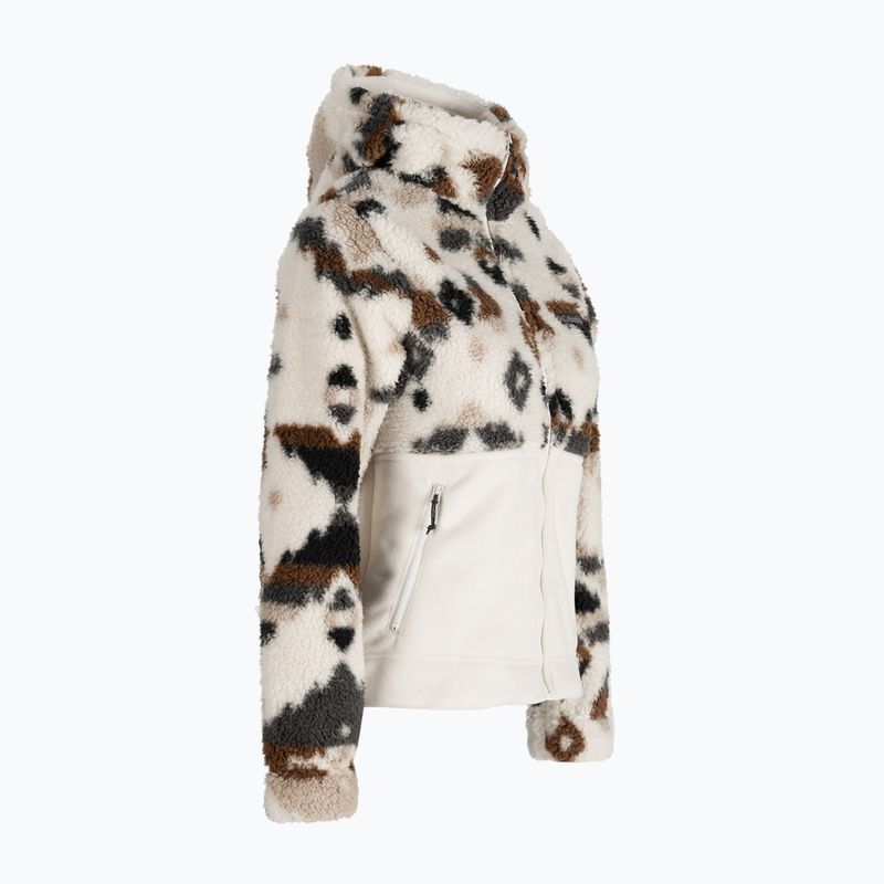 Дамска поларна блуза Columbia Winter Pass Sherpa Hooded бежово 2013293 8
