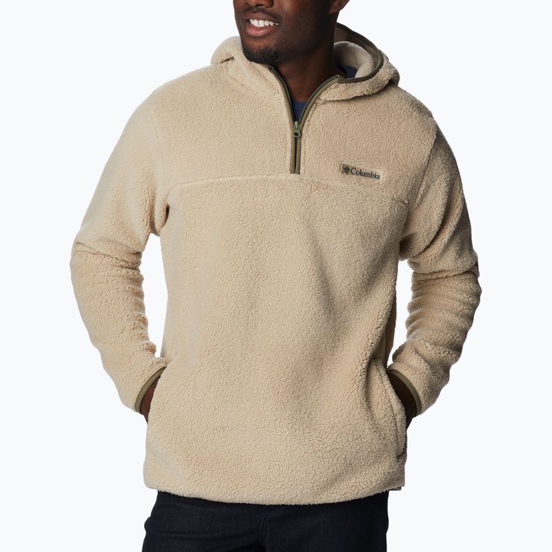 Columbia Rugged Ridge III Sherpa beige men's fleece sweatshirt 2013692 4