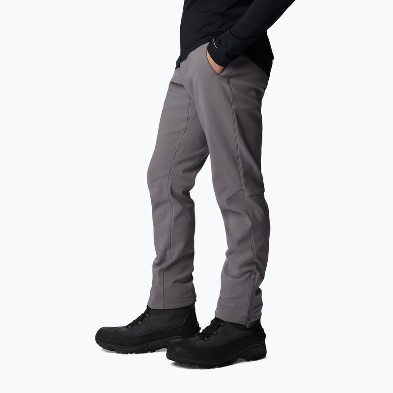 Columbia Passo Alto III Heat city grey мъжки софтшел панталони 3