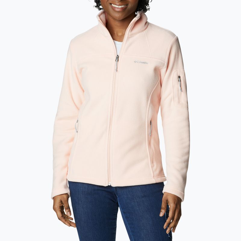 Columbia Fast Trek II Peach Blossom дамски поларен суитшърт 1465351890 4