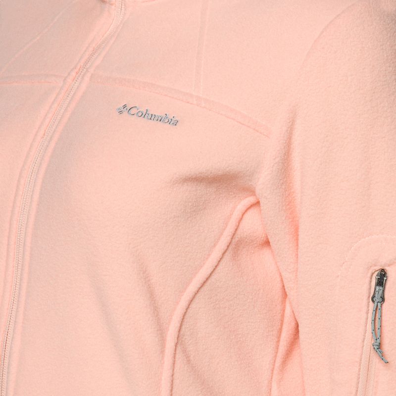 Columbia Fast Trek II Peach Blossom дамски поларен суитшърт 1465351890 3