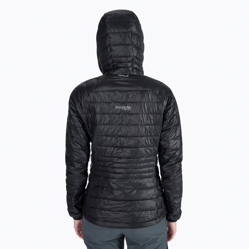 Columbia дамско пухено яке с качулка Platinum Peak black 2008341 4