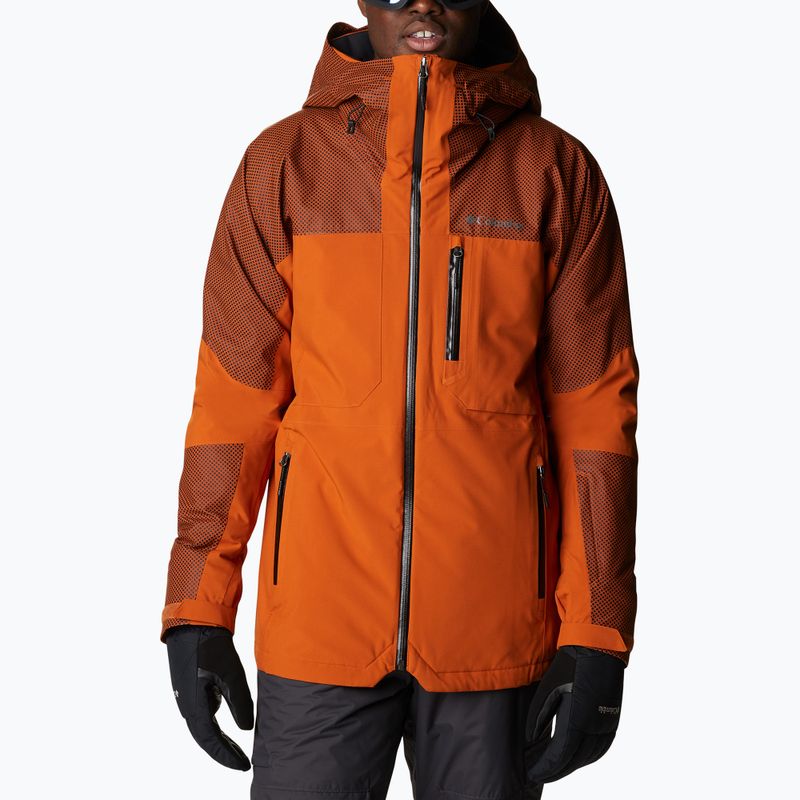 Columbia Snow Slab Black Dot warm copper/warm copper мъжко ски яке w bd 5