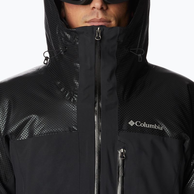 Columbia Snow Slab Black Dot мъжко ски яке черно 2008071 9