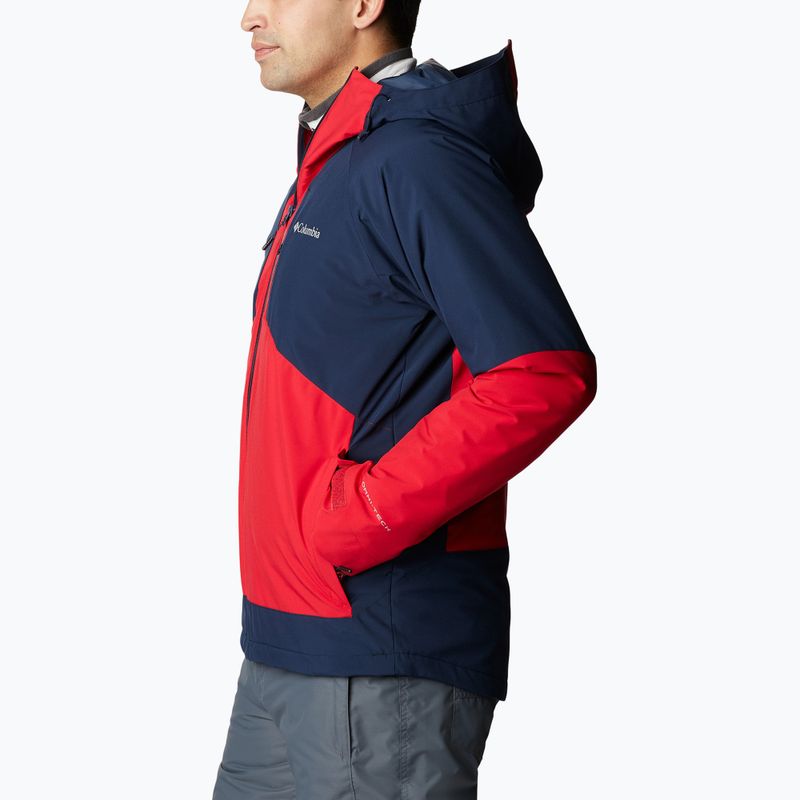 Мъжко ски яке Columbia Centerport II mountain red/collegiate navy 2