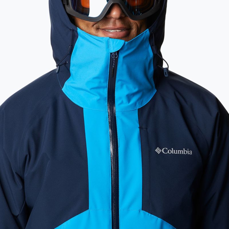 Мъжко ски яке Columbia Centerport II compass blue/collegiate navy 5