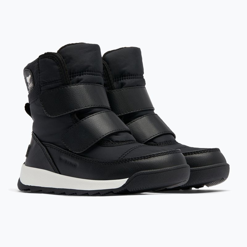 Sorel Whitney II Strap WP юношески ботуши за сняг черни/морска сол 9
