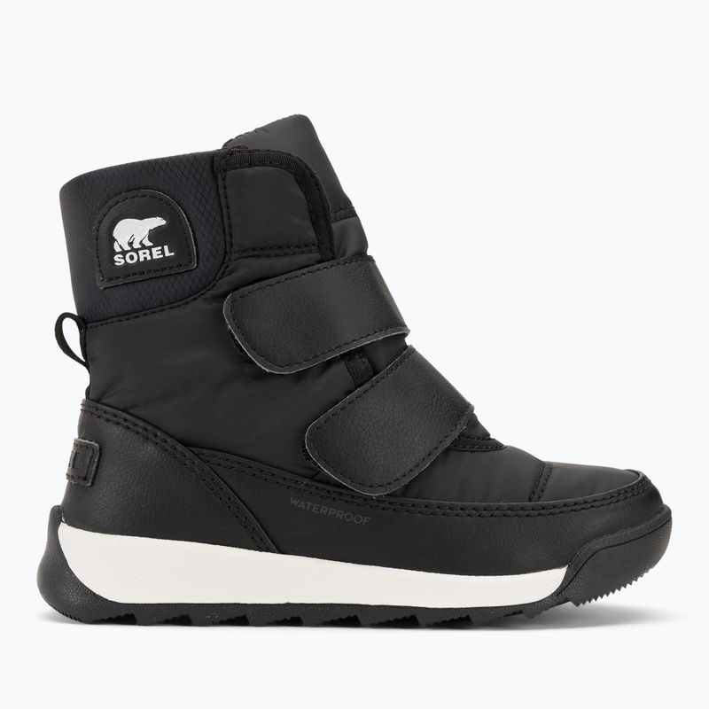 Sorel Whitney II Strap WP юношески ботуши за сняг черни/морска сол 2