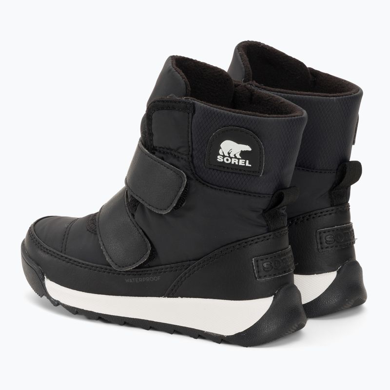 Sorel Whitney II Strap WP юношески ботуши за сняг черни/морска сол 3