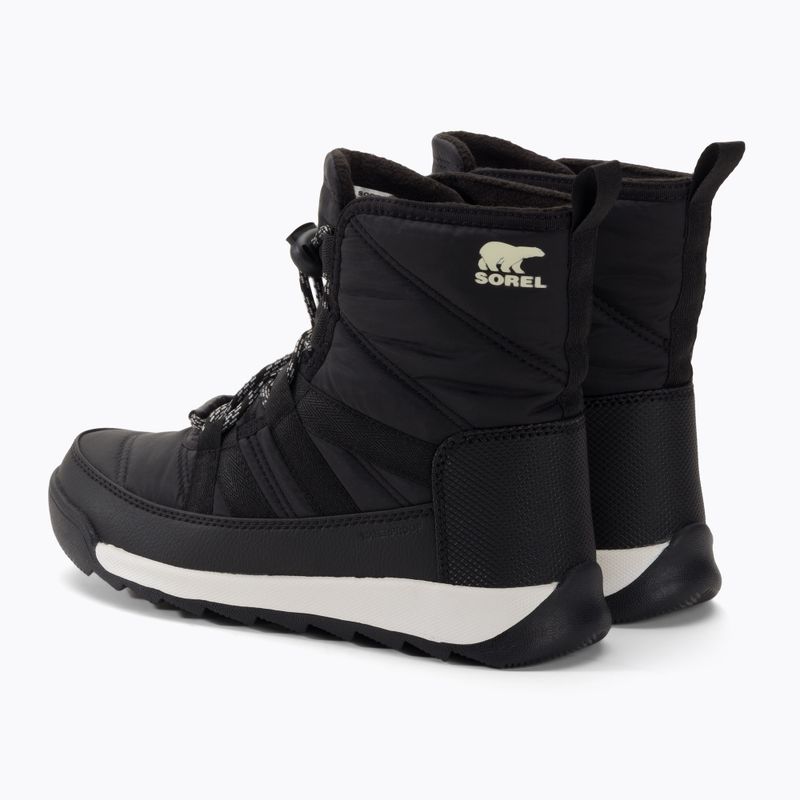 Детски ботуши за трекинг Sorel Whitney II Short Lace Wp black/black 3