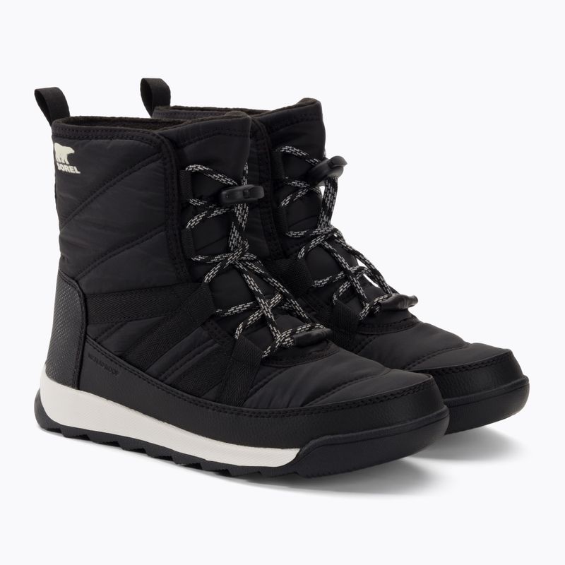 Детски ботуши за трекинг Sorel Whitney II Short Lace Wp black/black 4