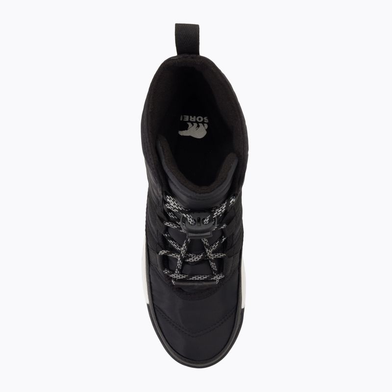 Детски ботуши за трекинг Sorel Whitney II Short Lace Wp black/black 6