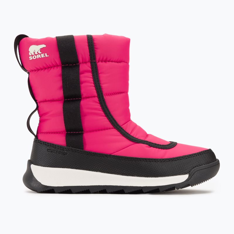 Sorel Outh Whitney II Puffy Mid юношески ботуши за сняг cactus pink/black 2