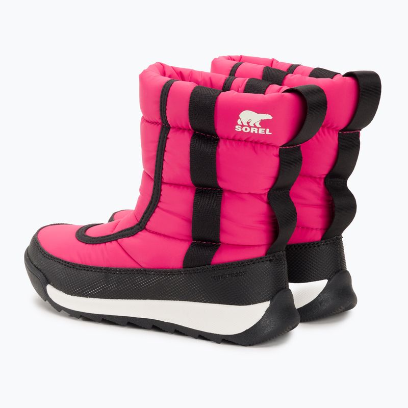 Sorel Outh Whitney II Puffy Mid юношески ботуши за сняг cactus pink/black 3