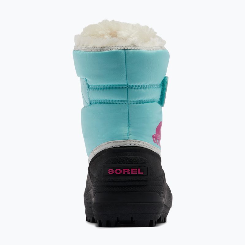 Sorel Snow Commander junior ботуши за сняг ocean surf/cactus pink 10