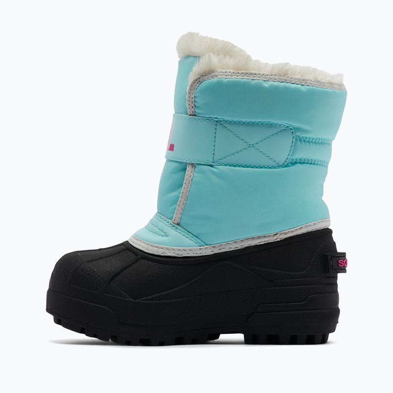 Детски ботуши за сняг Sorel Snow Commander ocean surf/cactus pink 9