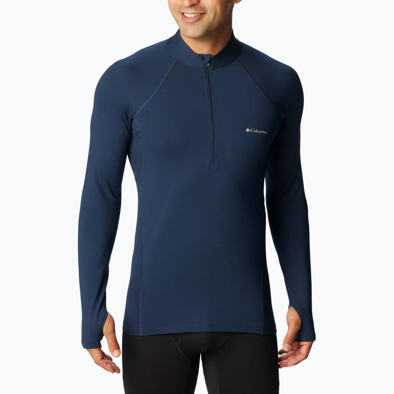 Мъжка термоактивна блуза Columbia Midweight Stretch collegiate navy