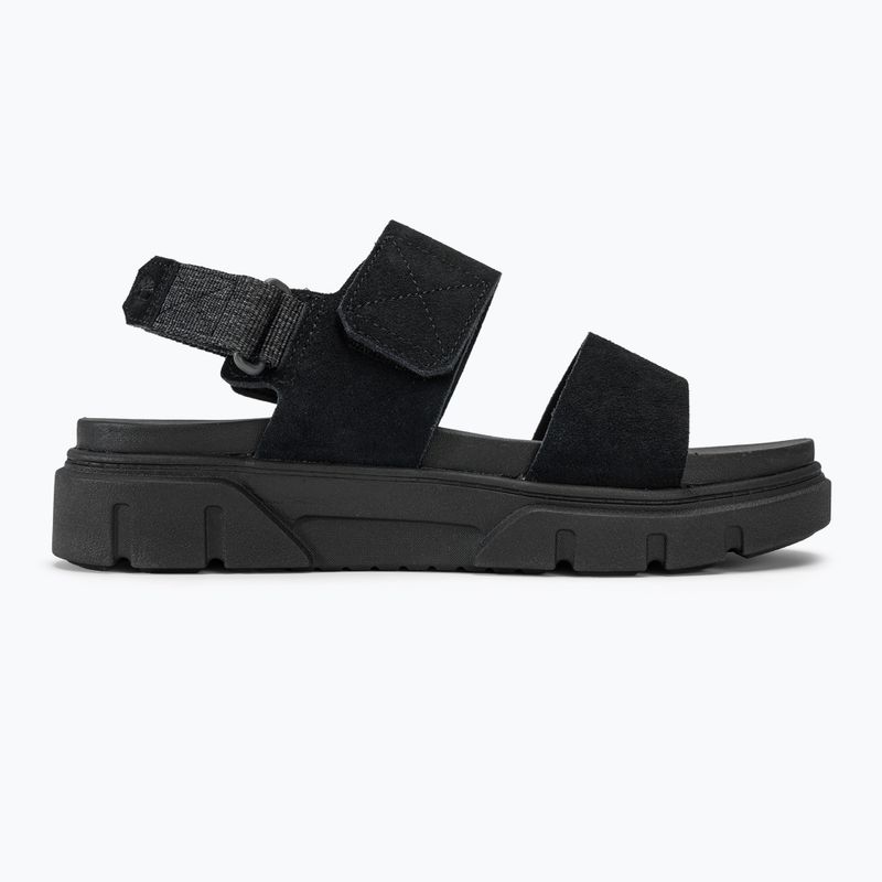 Дамски сандали Timberland Greyfield 2 Strap black suede 2