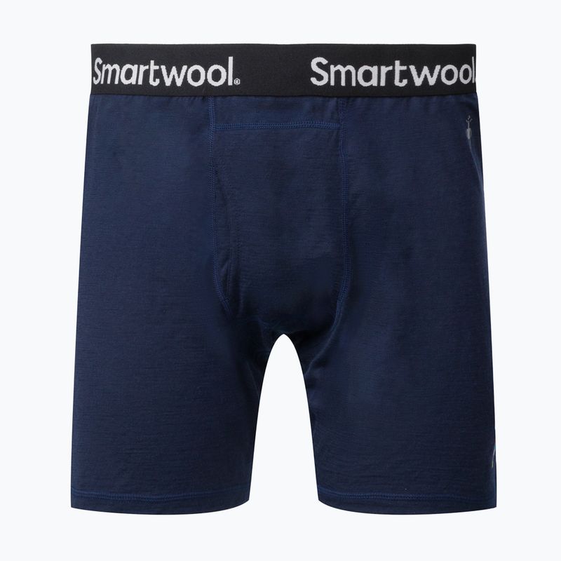 Мъжки боксерки Smartwool Merino Boxer Brief Boxed термо боксерки тъмносини 14011