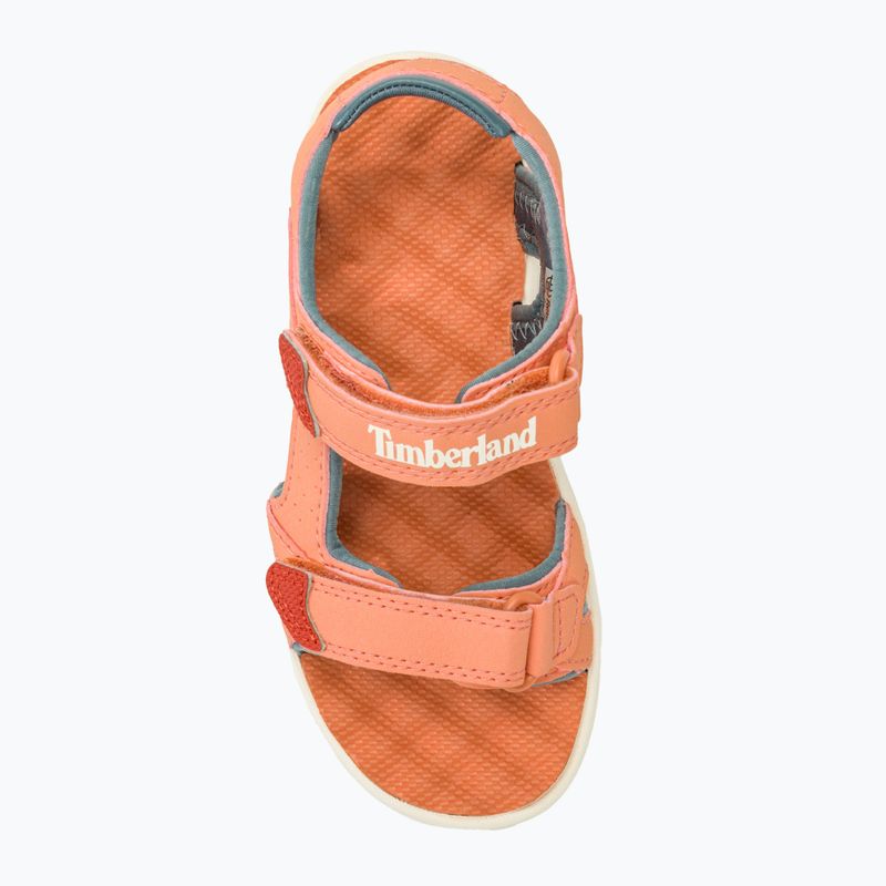 Детски сандали Timberland Perkins Row 2 Strap light orange 5