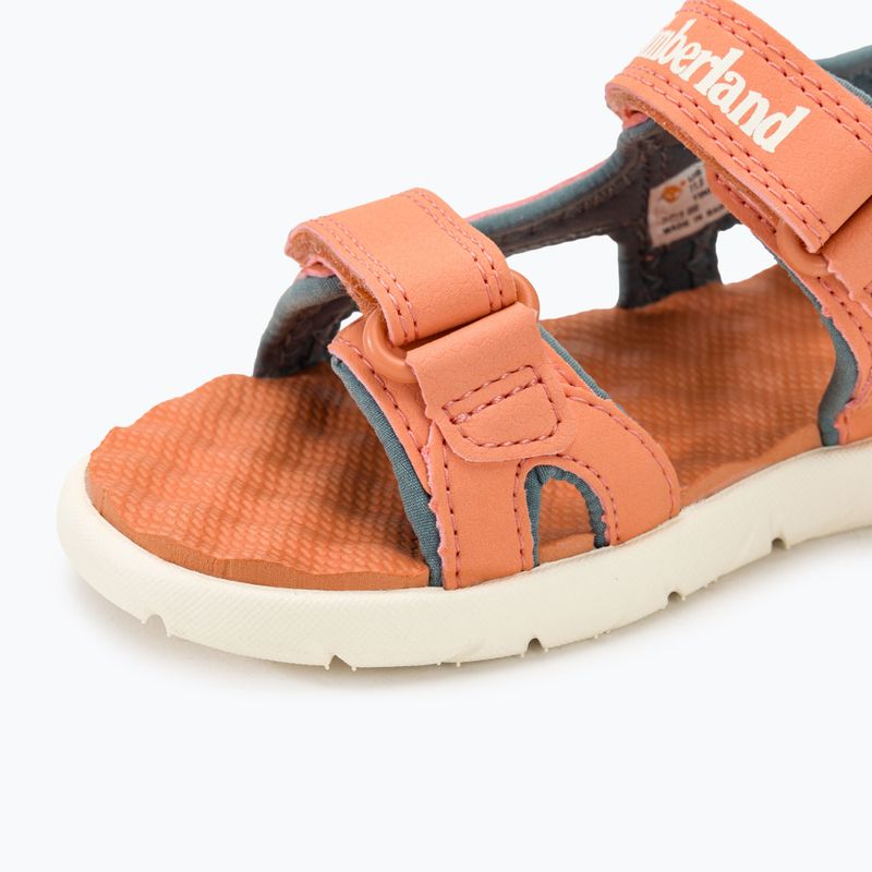 Детски сандали Timberland Perkins Row 2 Strap light orange 7
