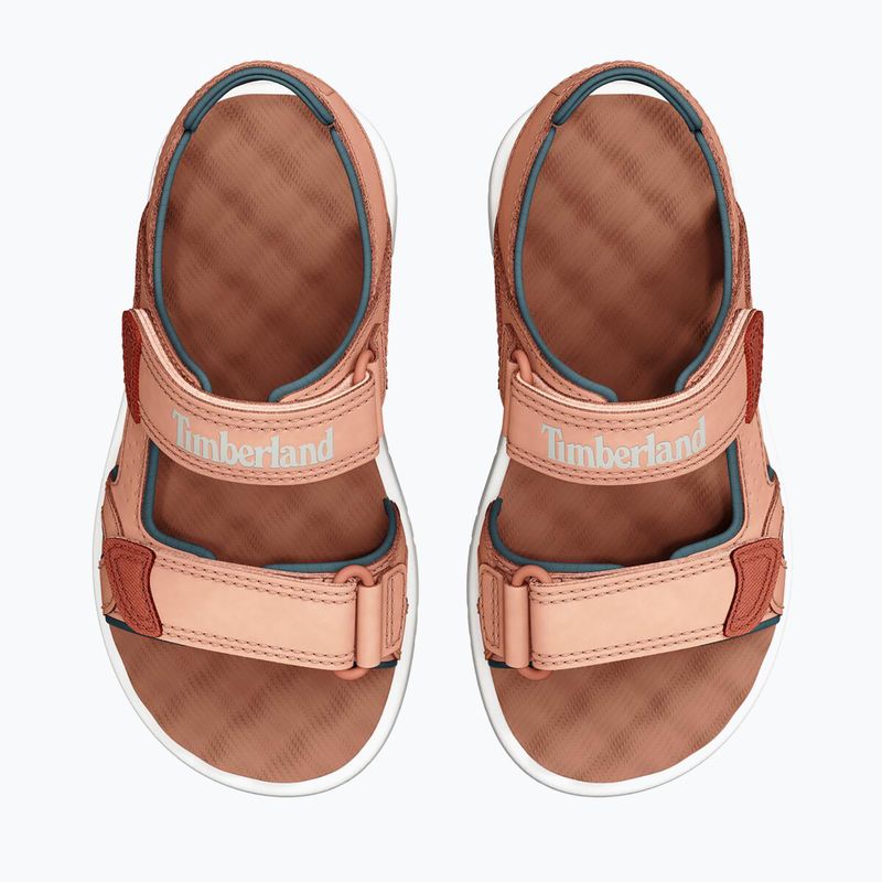 Детски сандали Timberland Perkins Row 2 Strap light orange 13
