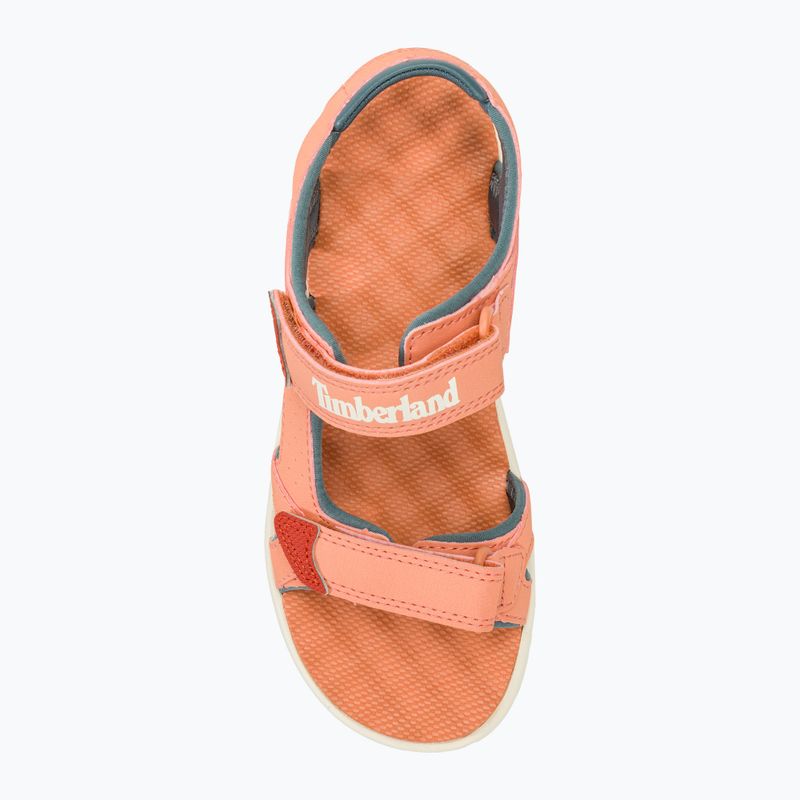Младежки сандали Timberland Perkins Row 2 Strap light orange 5
