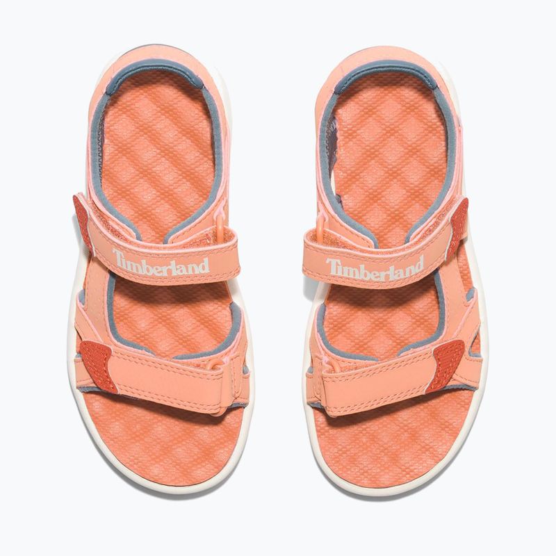 Младежки сандали Timberland Perkins Row 2 Strap light orange 11