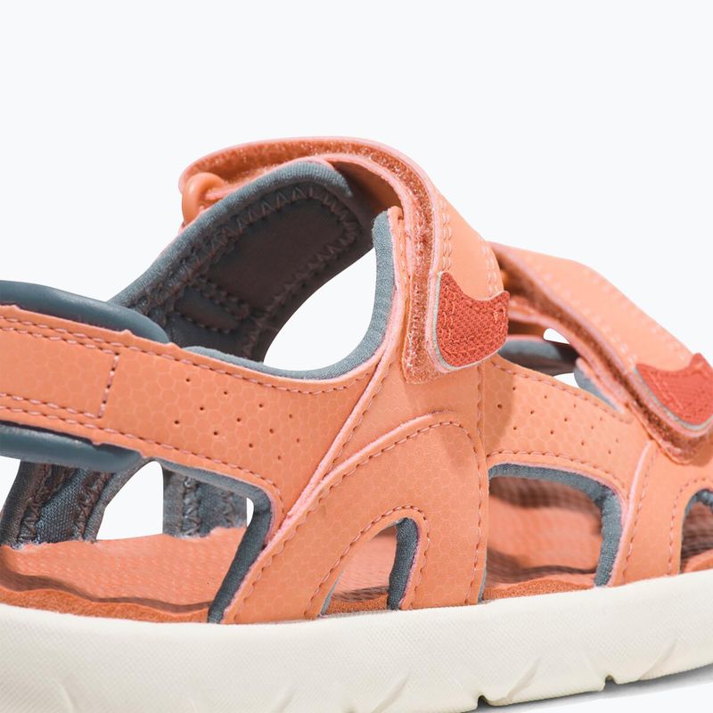 Младежки сандали Timberland Perkins Row 2 Strap light orange 13