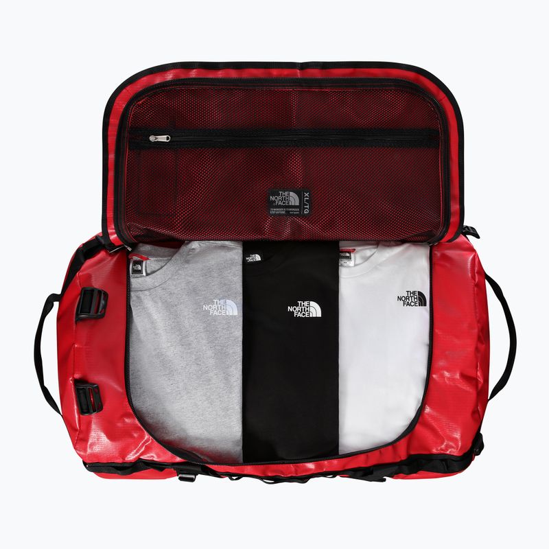 Пътна чанта The North Face Base Camp Duffel XL 132 l red/black 4