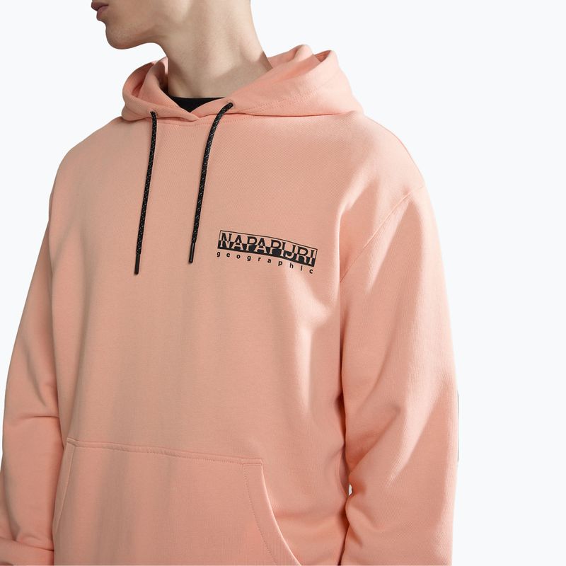 Мъжки суитшърт Napapijri B-Boyd H pink salmon 8
