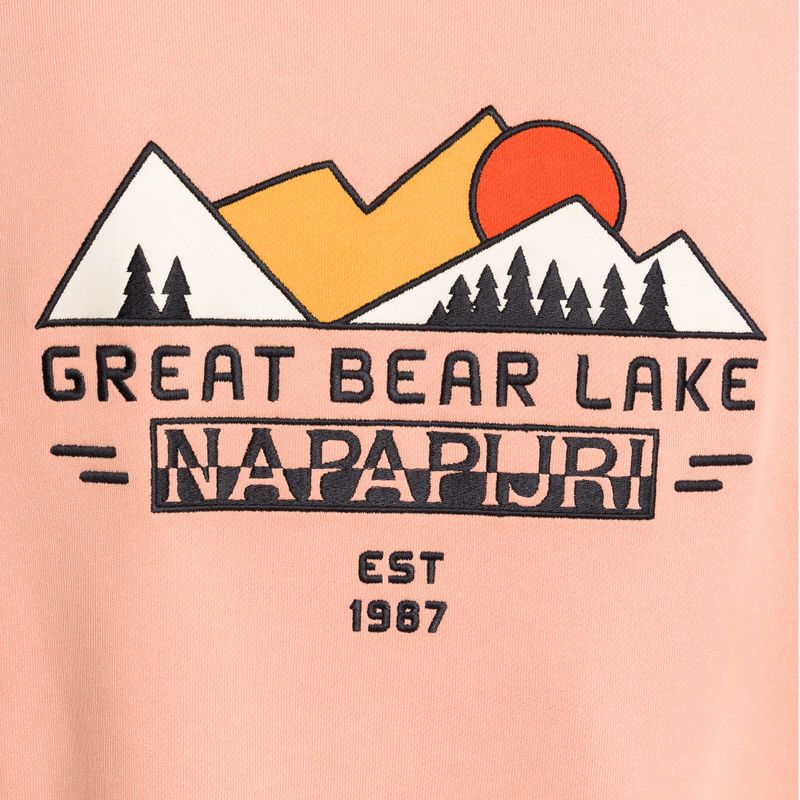 Мъжки суитшърт Napapijri B-Boyd H pink salmon 7