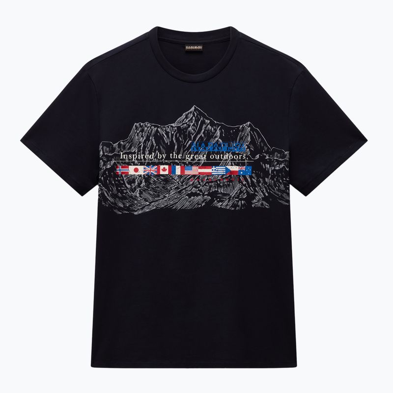 Мъжка тениска Napapijri S-Turin 1 black 041 4