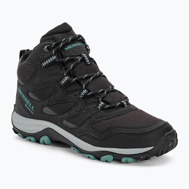 Дамски туристически обувки Merrell West Rim Sport Mid GTX black