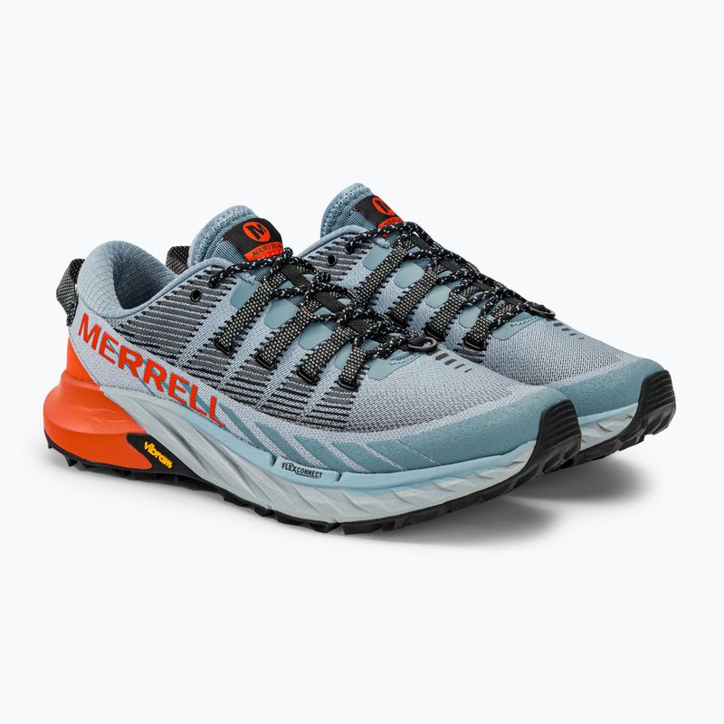 Merrell Agility Peak 4 светлосини мъжки обувки за бягане J066829 4