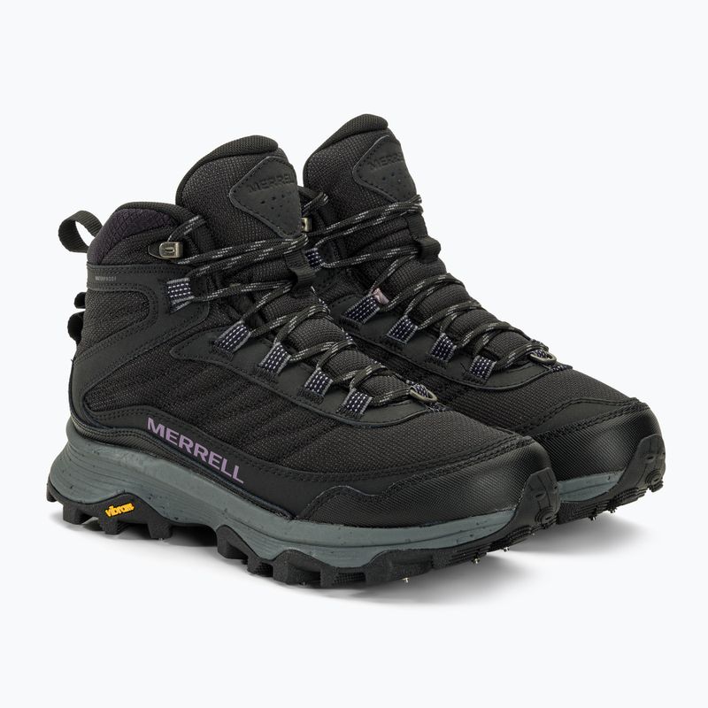 Дамски туристически обувки Merrell Moab Speed Thermo Spike Mid WP black 4