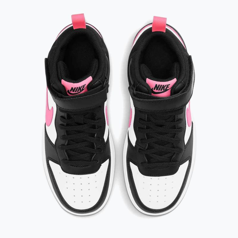 Детски обувки Nike Court Borough Mid 2 black/sunset pulse/white 10