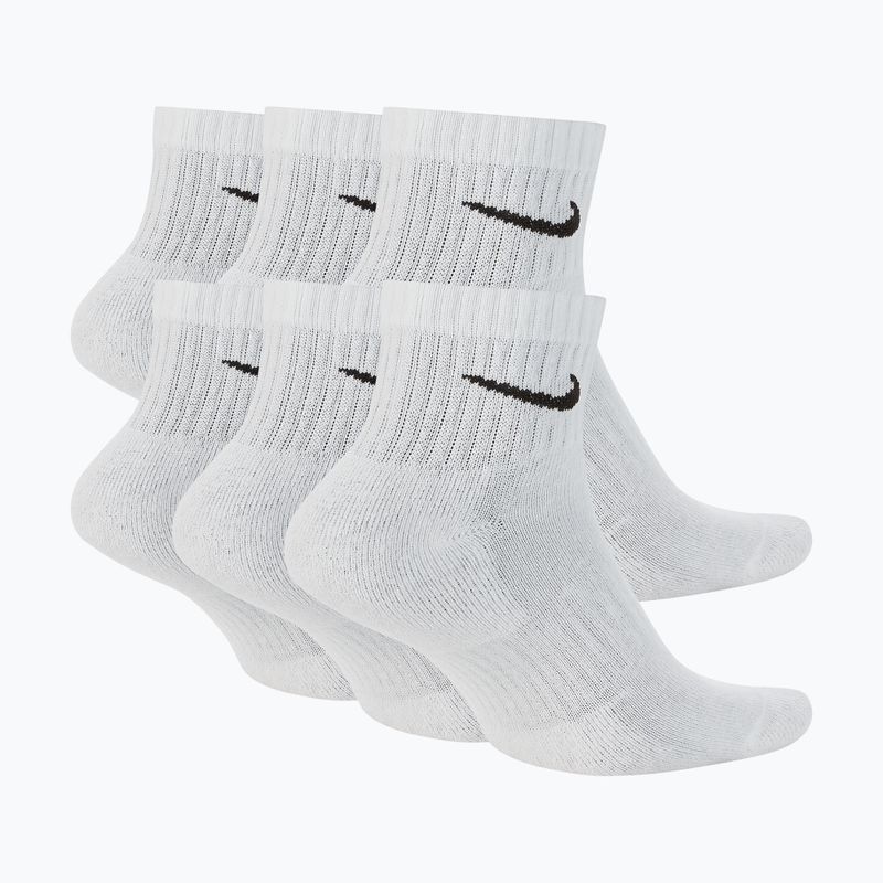 Чорапи Nike Everyday Cushioned 6 чифта white/black 2