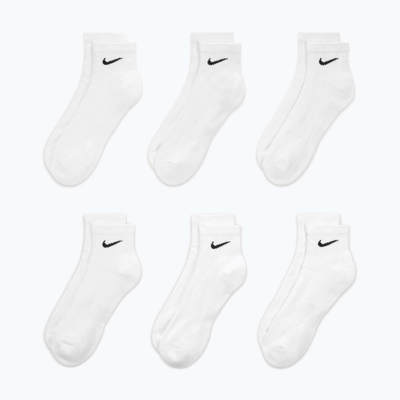Чорапи Nike Everyday Cushioned 6 чифта white/black 3