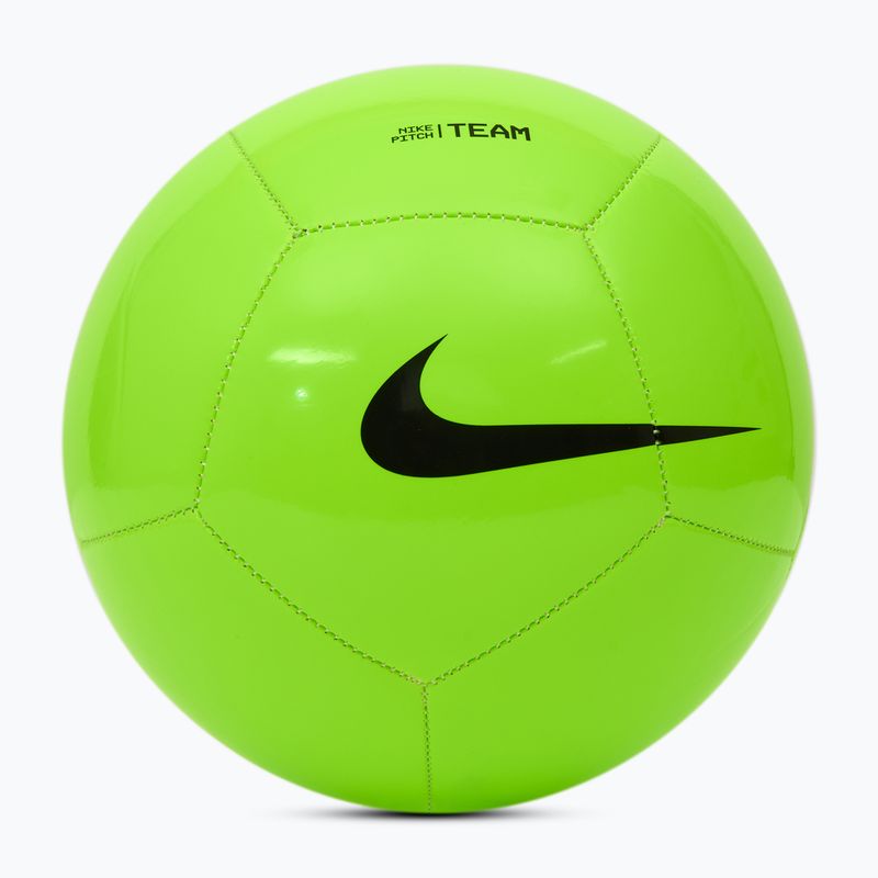 Футболна топка Nike Pitch Team размер 4 electric green/black