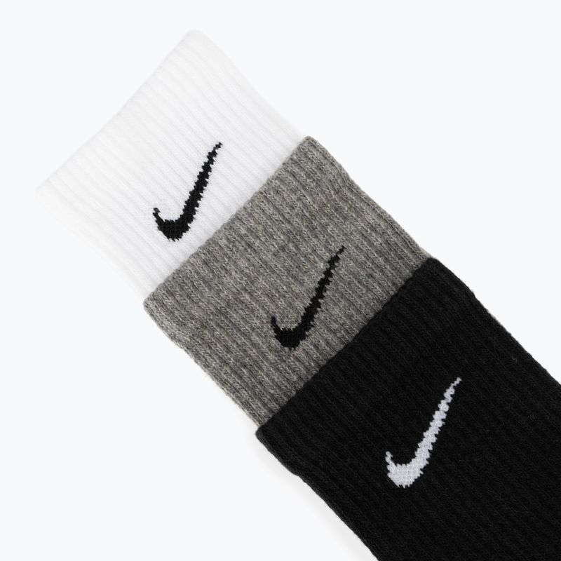 Чорапи Nike Everyday Plus Cushioned 3 чифта multi-color/white/grey/black 6