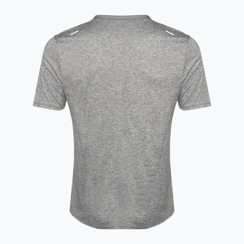 Мъжка тениска за бягане Nike Dri-Fit Rise 365 smoke grey/heather 2