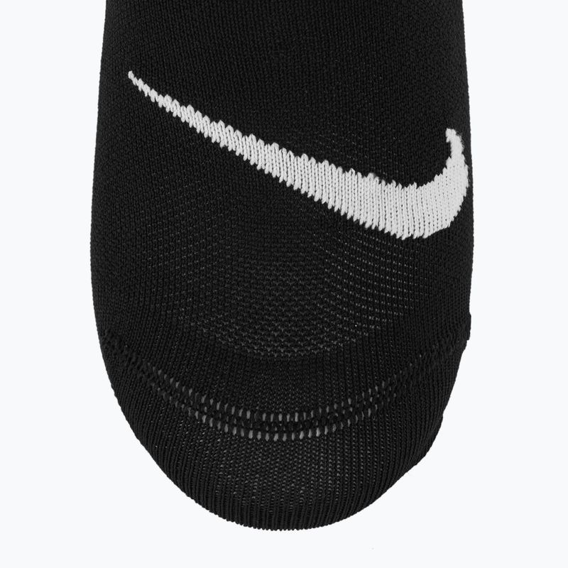 Дамски чорапи Nike Everyday Plus Lightweight Footie 3 чифта black/white 3