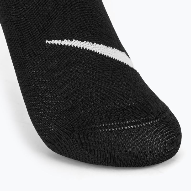 Дамски чорапи Nike Everyday Plus Lightweight Footie 3 чифта black/white 4
