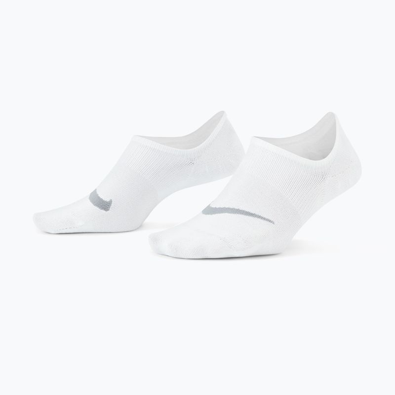 Дамски чорапи Nike Everyday Plus Lightweight Footie 3 чифта white/wolf-grey 8