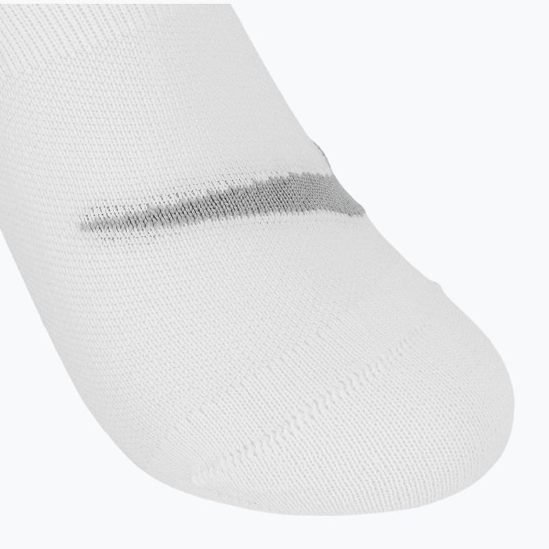 Дамски чорапи Nike Everyday Plus Lightweight Footie 3 чифта white/wolf-grey 3