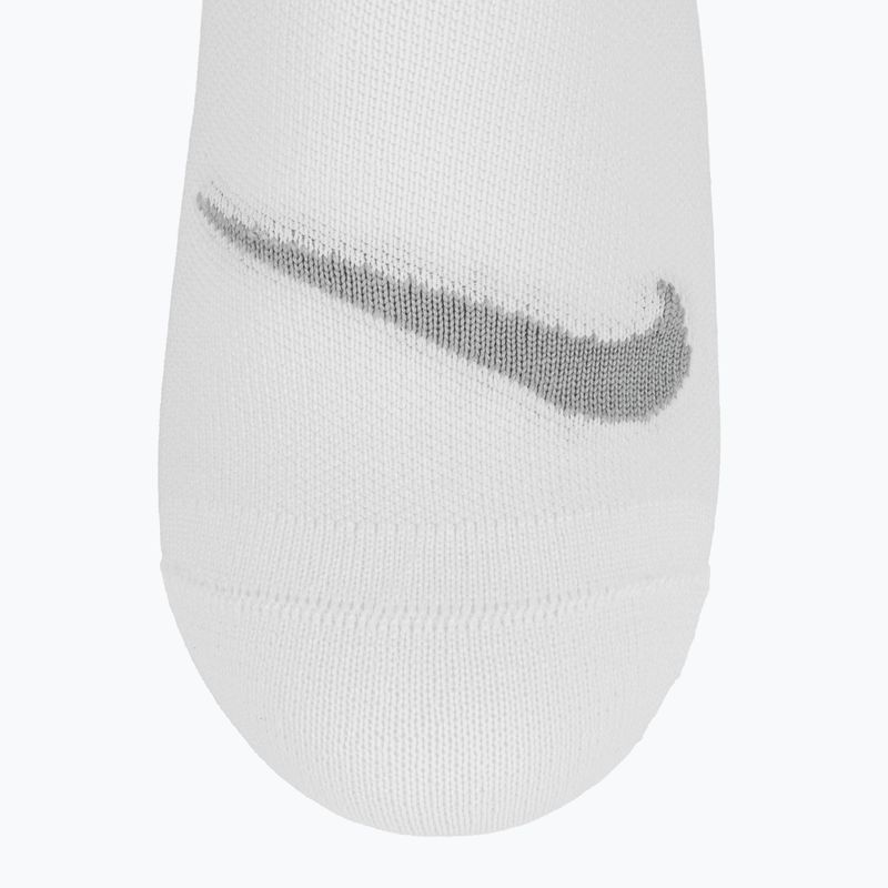 Дамски чорапи Nike Everyday Plus Lightweight Footie 3 чифта white/wolf-grey 4