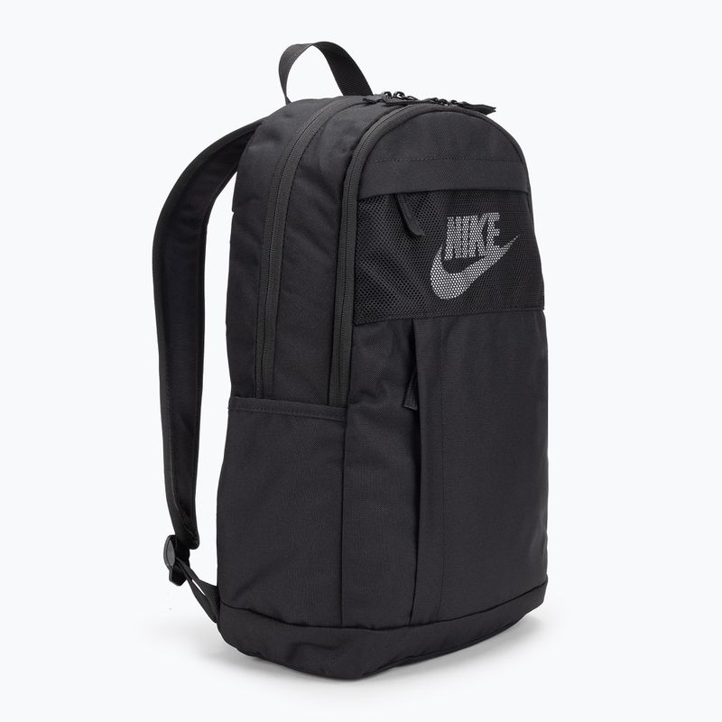 Раница Nike Elemental 21 л черно/черно/бяло 2