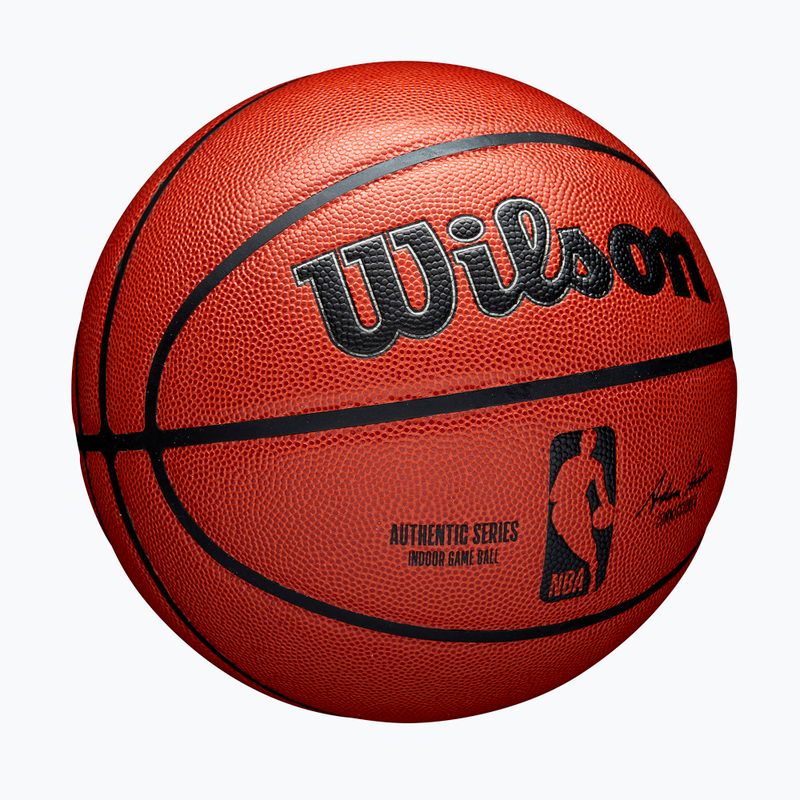 Wilson NBA баскетбол автентичен закрит оранжев размер 7 2