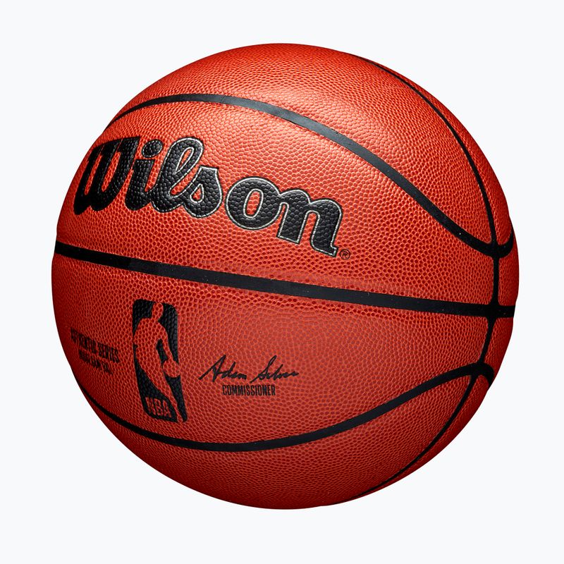Wilson NBA баскетбол автентичен закрит оранжев размер 7 3